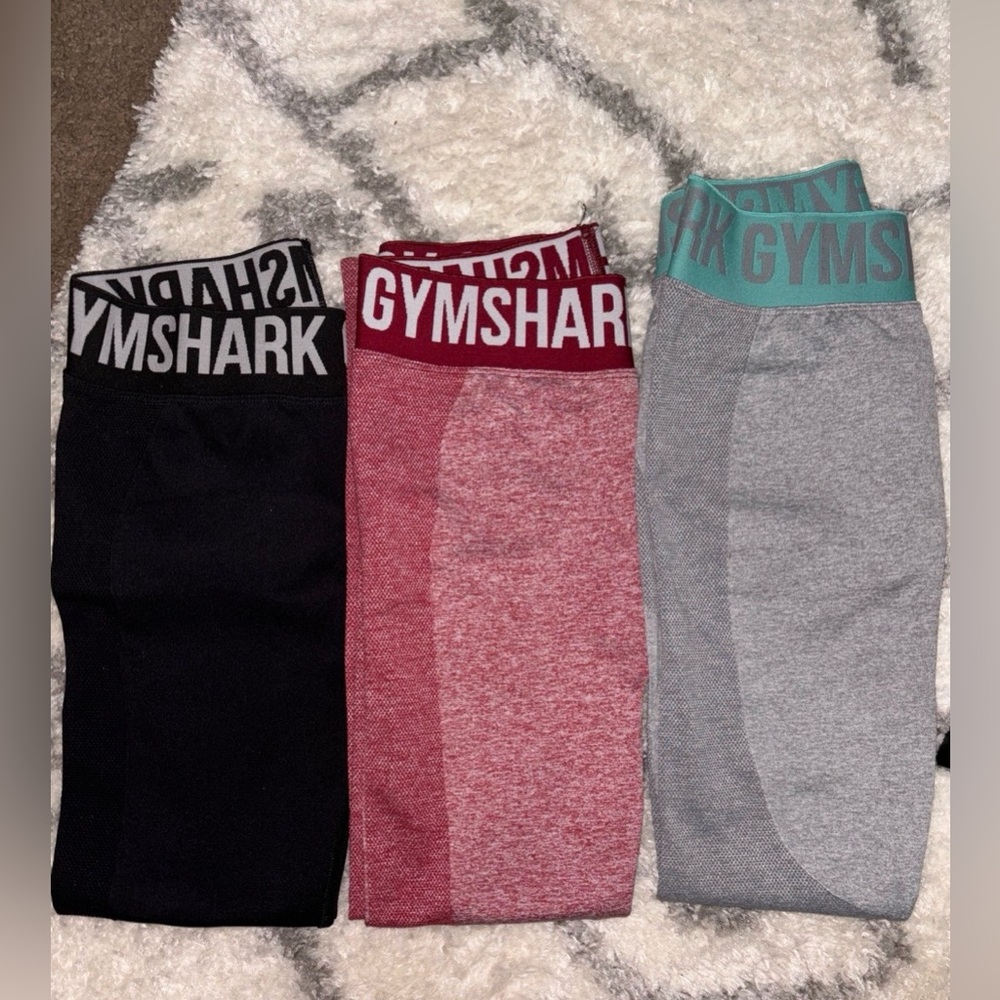 GYMSHARK LEGGINGS - LOT OF 3